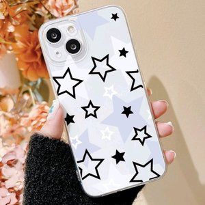 Stars Clear Case For Iphone 13 Mini + FREE Glass Protector